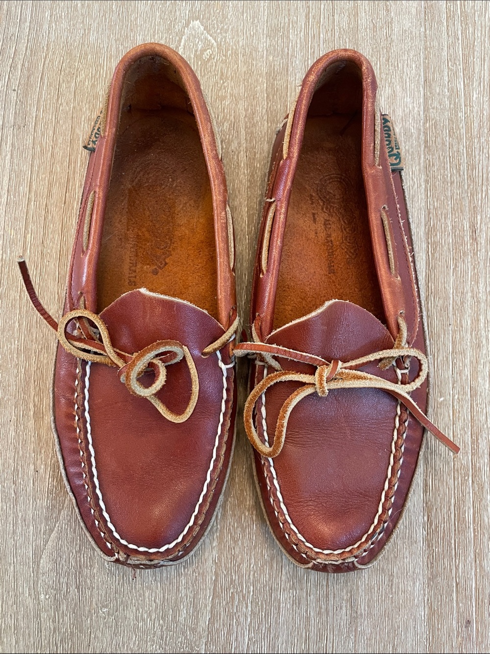Quoddy Leather Boat Shoe Moccasins